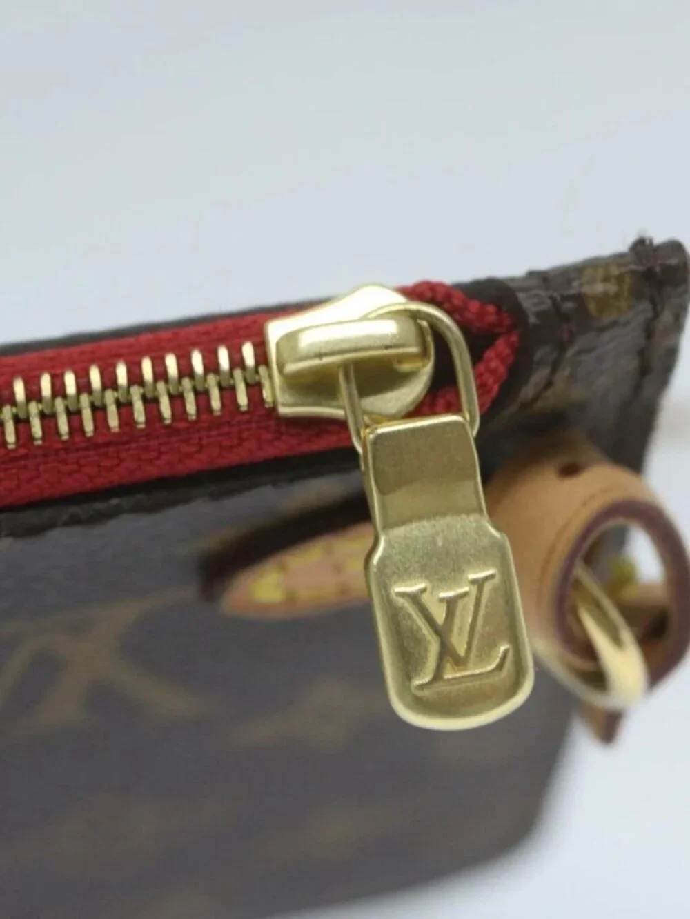 LOUIS VUITTON Monogram Neverfull MM Pouch Accessory Pouch LV Auth am5581